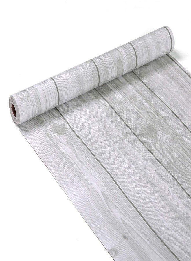Waddllcor Decorative Wood Grain Wallpaper Self Adhesive Shelf Liner Peel and Stick Wallpaper for Kitchen Cabinet Drawer Countertop Door Shelves 17.7 Inch by 78 Inch - Image 1